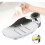 Soap dish - KZQ - Adjustable - Chrome - ABS plastic - Leaf design 3