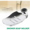 Soap dish - KZQ - Adjustable - Chrome - ABS plastic - Leaf design 4