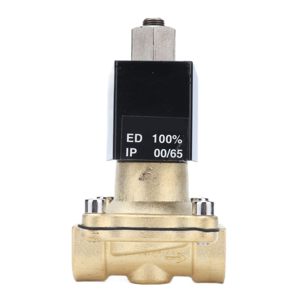 Brass 2W-15K Solenoid Valve Normally Open