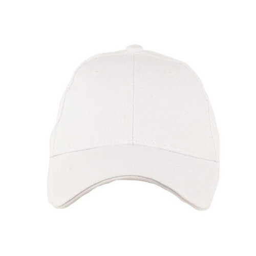 -Nyls Creation-White Baseball Cap - White 1