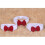 Cat Bow Tie Collar Red Bow Adjustable Cat Collar Formal Pet Bow Tie Collar for 2