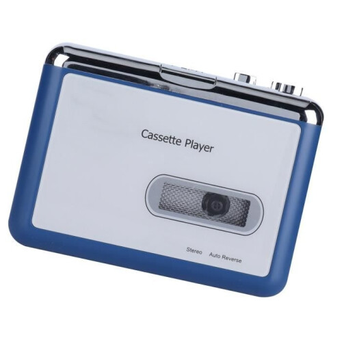 Bluetooth Cassette Player - SHIPENOPHY - Auto-Reverse - Stereo - 2 AA Batteries or USB 2