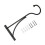 Practical Wall Mounted herbage Hangers With 6 Mounting Holes-2 1
