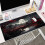 Mouse Pad για παιχνίδια - HAUTSTORE - 800x300 mm - Αντιολισθητικό - Αδιάβροχο - Ραμμένες άκρες 2