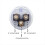 Oliedruksensor met drie koppen 1/8NPT 0 tot 10 bar, generatoronderdeel Stai 5
