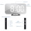 MARSEE LED Digital Alarm Clock - Adjustable Brightness - Dual USB Ports 2