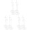 12Pcs Transparent Plastic Doll Stands Adjustable Doll Display Holders 1