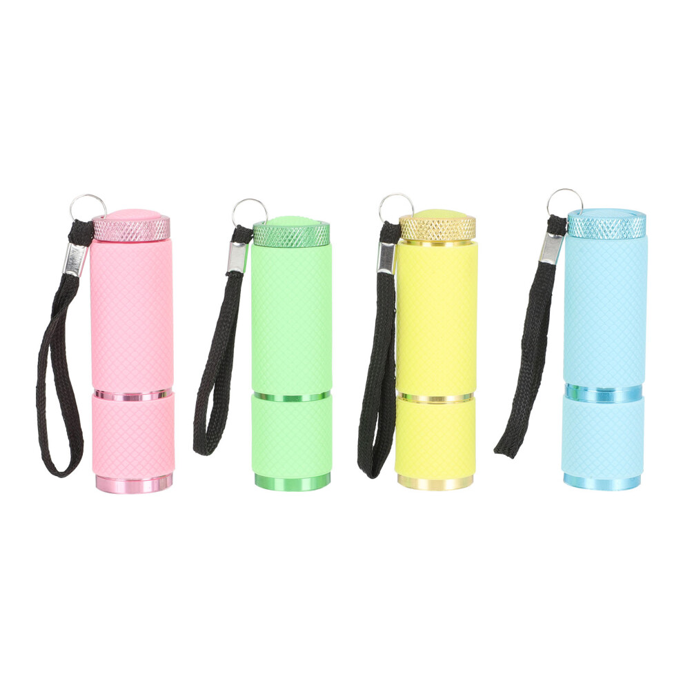 Photos - Flashlight 4Pcs Compact Portable  Multipurpose Small Torch Outdoor Use