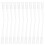 100Pcs Clear Plastic Floral Water Vials Versatile Flower Stem Holders 1