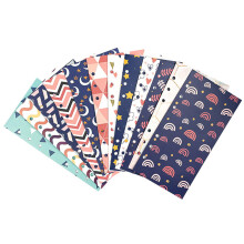 2Sets Portable Budget Sheets Assorted Color for Expense and