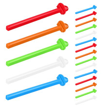 20Pcs Durable Plastic Bird Perch Holder for Cage Rest Climb and Play