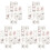 100Sheets Fake Butterfly Temporary Tattoos Sticker Easy Apply Remove 1