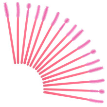 Worgeous  50 Pcs Sewing Machine Accessories Kit Cleaning Brushes Pink