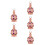 5Pcs Multi Color Glass Perfume Bottles Refillable Beauty Storage 1