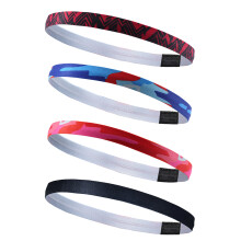 8Pcs Assorted Elastic Sports Headbands Sweat Absorb Exercise Hairbands