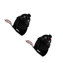 2St Lichtgewicht Zwart Met Voor Navigatie Auto Boot Outdoor