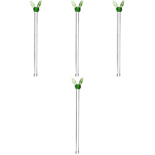 4St Transparante Roersticks Voor Bar Koffie En Drank Mixen