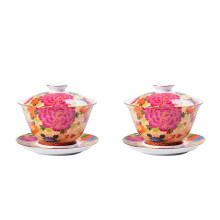 2Sets Chinese Stijl Keramische Theekom, Geschikt Voor Thee-