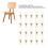 Stretchy Chair Leg Floor Protectors 20 Pack 1