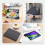 Θήκη για iPad Pro 12.9 2020 - Ελαφριά μαγνητική θήκη Smart Folio με θήκη για στυλό - Μαύρη 4