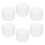6Pièces Pots Crème Transparente PP Couvercle Étanche Pour Voyage 1