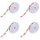 4Rouleaux Pour Mexicaines En Polyester Durable 4
