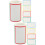 2Rouleaux Stickers Marqueurs Multi-Usages Couleurs Vives Dommage 6