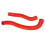 Silicone Coolant Hose Kit Leak Proof ATV Red 20