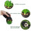 Ceramic Flower Pots - AMOUNE - Creative Designs - Assorted Colors - 3 Pieces 2