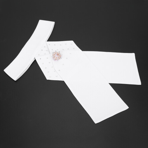 Equestrian Combed Cotton Stock Tie