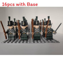 (Style C)Plastic War Model Figures And Building Blocks For Classroom And Play Creative