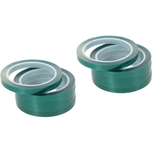 10Rouleaux Ruban Adhésif DIY Vert Isolation Protection Pet 2
