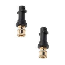 2Pièces Connecteur Tuyau Plastique Noir À Pression Pour Jardin