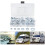 XUY Double Ear Hose Clamp - 360 Design - 80pcs - 6 Sizes 3