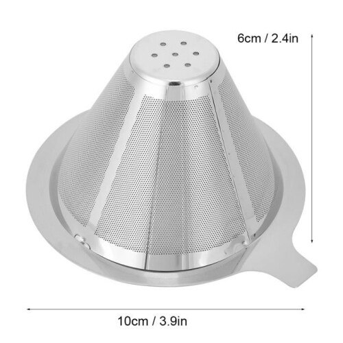 Coffee filter - Coffee accessories - Stainless steel - Eco-friendly - Durable - Drip 1