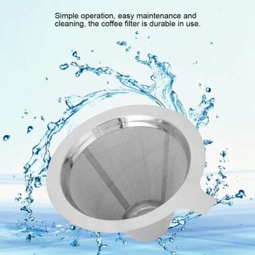 Coffee filter - Coffee accessories - Stainless steel - Eco-friendly - Durable - Drip 2