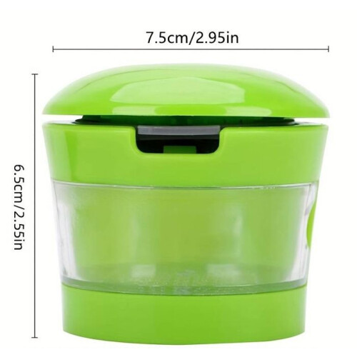 Garlic press, compact vegetable slicer 2