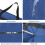Under-bed storage bag - 1X85 - Foldable - 85L - Blue - 72x46x26 cm 3