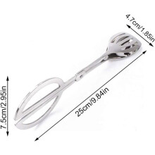 Versatile salad tongs for the kitchen
