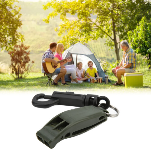 High Audio Whistle with Back Clip for Hiking 1