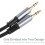 2Mcâble Audio Stéréo Trs Diviseur Double Sortie Casque 4