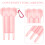 1Boîte De Transport Rose En Durable Pour Fléchettes 4