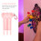 1Boîte De Transport Rose En Durable Pour Fléchettes 6