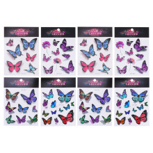 24Pcs Kids Waterproof Temporary Tattoos Colorful Stickers Safe Skin
