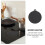 Résistant Chaleur Silicone Noir Pour Plaque Induction 6