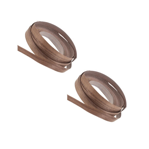2Rouleaux Profilé Bois Adhésif Café Pour Bords Rénovation DIY 2
