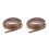 2Rouleaux Profilé Bois Adhésif Café Pour Bords Rénovation DIY 5