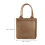 1Sac Épicerie Jute Naturel Marron Clair Réutilisable Poignées 2
