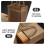 1Sac Épicerie Jute Naturel Marron Clair Réutilisable Poignées 5