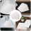 6Feuilles Stickers Numéros Autocollants Blancs Pour Et Maison 4